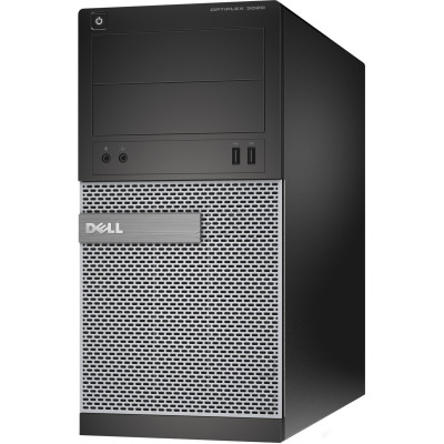 Компьютер Dell Optiplex 3020 MT / i5-4570 / DDR3 16 ГБ / HDD+SSD 1000 ГБ 120 ГБ / Intel HD Graphics 4600 / 290 Вт / 4 / 4