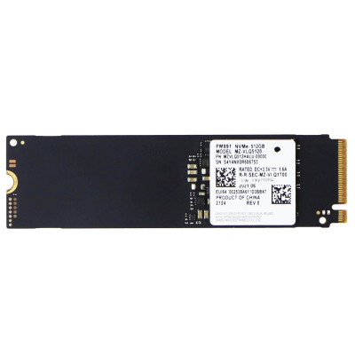 Б/У Накопитель SSD M.2 2280 512GB Samsung MZ-VLQ5120 / TLC / NVMe
