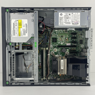 Б/У Компьютер HP ProDesk 600 G1 SFF / G1840 / DDR3 4 ГБ / HDD 500 ГБ / Intel HD Graphics / 240 Вт / 2 / 2