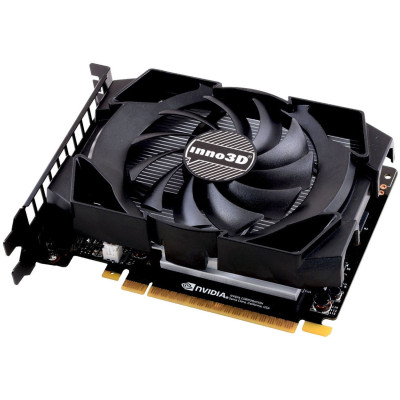 Видеокарта Inno3D GeForce GTX1050 Ti 4Gb HerculeZ X1 4 ГБ / 128 бит / GDDR5 / 7008 МГц / Стандартная