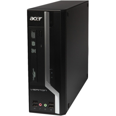 Компьютер Acer Veriton X2611G SFF / i3-2120 / DDR3 4 ГБ / HDD 250 ГБ Radeon HD 7570 1Gb / 280 Вт / 2 / 4