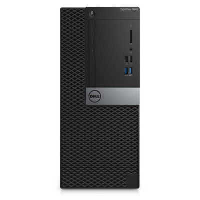 Компьютер Dell Optiplex 7040 MT / i7-6700 / DDR4 16 ГБ / SSD 480 ГБ / Intel HD Graphics 530 / 240 Вт / 8 / 4