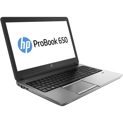 Ноутбук HP ProBook 650 G2 / 15.6” / 1366x768 HD / i5-6300U / SO-DIMM DDR4 8 ГБ / HDD 500 ГБ / Intel HD Graphics 520 / Класс Б