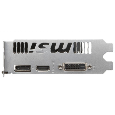 Б/У Видеокарта MSI GeForce GTX1050 Ti 4096Mb DUAL FANS OC 128 Bit / GDDR 5 / 7000 MHz / Стандартная