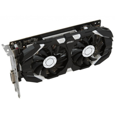 Б/У Видеокарта MSI GeForce GTX1050 Ti 4096Mb DUAL FANS OC 128 Bit / GDDR 5 / 7000 MHz / Стандартная