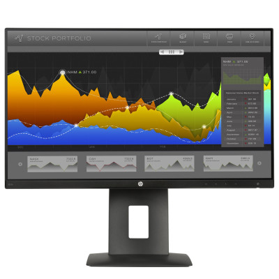 Монитор 23" HP Z23n / 1920x1080 FullHD / WLED / IPS / 7 мс / VGA, HDMI, DisplayPort, USB hub / Класс Б