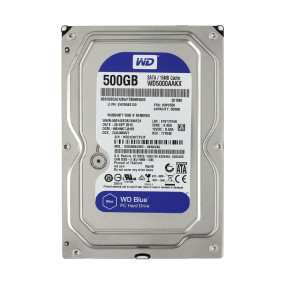 Жесткий диск 3.5 WD 500Gb / WD5000AAKX / 16 МБ / 7200 об/мин / SATA III / Внутренний