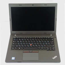 Ноутбук Lenovo ThinkPad L470 / 14” / 1366x768 HD / i5-6200U / SO-DIMM DDR4 8 ГБ / SSD 256 ГБ / Intel HD Graphics 520 / Класс А-