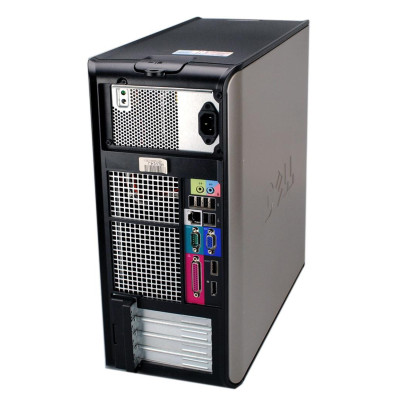 Компьютер Dell Optiplex 760 Tower / Core2 Duo E7500 / DDR2 4 ГБ / HDD 250 ГБ 305 Вт / 2 / 2