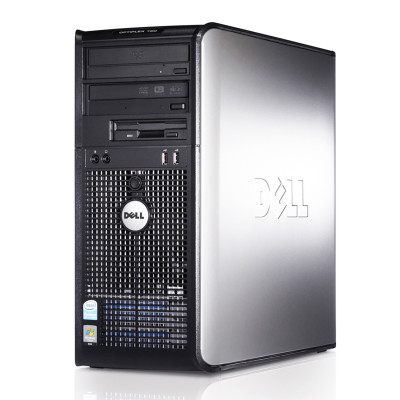 Компьютер Dell Optiplex 760 Tower / Core2 Duo E7500 / DDR2 4 ГБ / HDD 250 ГБ 305 Вт / 2 / 2