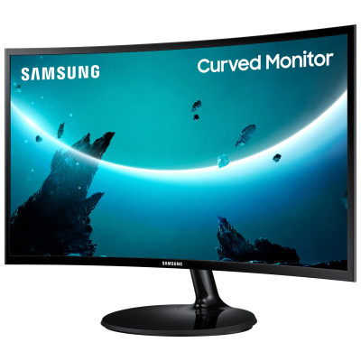 Монитор 27" Samsung C27F390FHI (LC27F390FHIXCI) / 1920x1080 FullHD / WLED / VA / 4 мс / VGA, HDMI, AudioPort / Класс А
