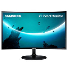 Монитор 27" Samsung C27F390FHI (LC27F390FHIXCI) / 1920x1080 FullHD / WLED / VA / 4 мс / VGA, HDMI, AudioPort / Класс А