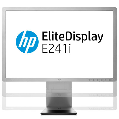 Монитор 24" HP E241i / 1920x1080 FullHD / LED / IPS / 8 мс / VGA, DVI, DisplayPort / Класс А