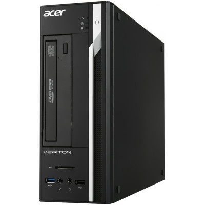 Компьютер Acer Veriton X2631G SFF / DDR3 8 ГБ / SSD 120 ГБ / Intel HD Graphics / 220 Вт / 2 / 2