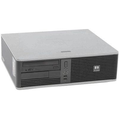 Компьютер HP Compaq DC 5800 SFF / Core2 Quad Q6600 / DDR2 4 ГБ / HDD 160 ГБ Intel GMA 4500 / 240 Вт / 4 / 4