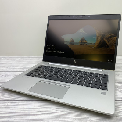 Б/У Ноутбук HP EliteBook 830 G5 / Есть / 13.3” 1920x1080 FullHD / i7-8650U / 16 ГБ / SSD / 1 ТБ / Intel UHD Graphics 620 / Класс А-