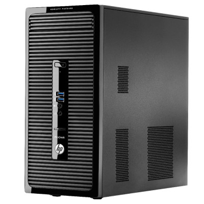 Компьютер HP ProDesk 400 G2 MT / i5-4590 / DDR3 8 ГБ / HDD+SSD 500 ГБ 120 ГБ / Intel HD Graphics 4600 / 180 Вт / 4 / 4