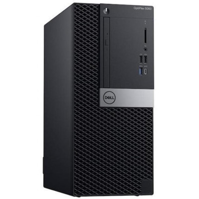 Комп'ютер Dell OptiPlex 5060 MT / i5-9500 / DDR4 16 ГБ / SSD 480 ГБ / Intel UHD Graphics 630 / 260 Вт / 6 / 6
