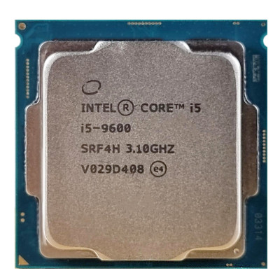 Процессор Intel Core i5-9600 / 9 МБ / 3100 МГц / Socket 1151 / 6 / 6
