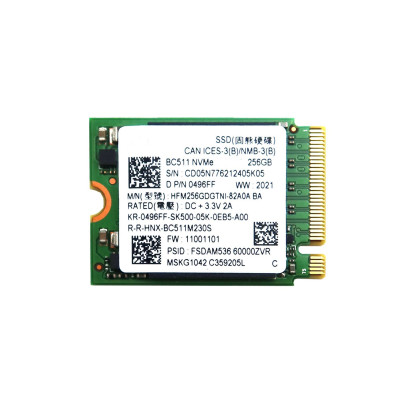 Накопичувач SSD M.2 2230 256GB SK Hynix HFM256GDGGTNI-82A0A / NVMe