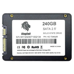 Накопитель SSD 2.5" 240GB KingCell KC-T240S25 / SATA III