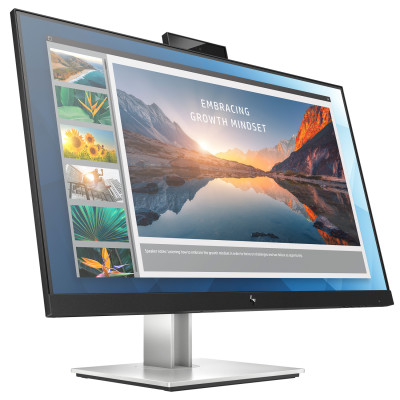 Б/У Монитор 24" HP E24d G4 / 1920x1080 FullHD / WLED / IPS / 5 мс / HDMI, DisplayPort, USB hub, Type-C / Класс Б