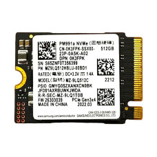 Накопитель SSD M.2 2230 512GB Samsung MZ-9LQ512C / 3D NAND / NVMe