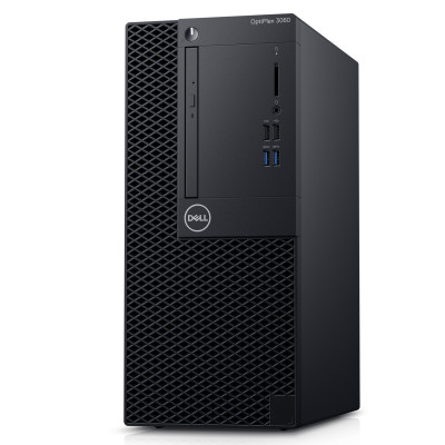 Компьютер Dell OptiPlex 3060 MT / i3-8100 / DDR4 16 ГБ / SSD 240 ГБ / Intel UHD Graphics 630 / 260 Вт / 4 / 4