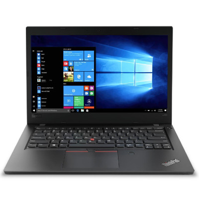 Ноутбук Lenovo ThinkPad L480 / 14” / 1366x768 HD / i5-8250U / SO-DIMM DDR4 8 ГБ / SSD 256 ГБ / Intel UHD Graphics 620 / Класс Б