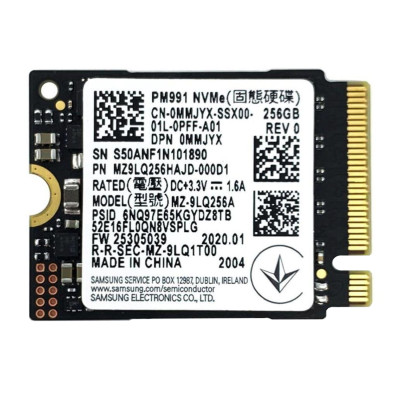 Б/У Накопитель SSD M.2 2230 Samsung 256Gb MZ-9LQ256A / 3D NAND / M.2 (PCI-E)