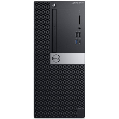 Компьютер Dell OptiPlex 5070 MT / i5-8500 / DDR4 8 ГБ / SSD 240 ГБ / Intel UHD Graphics 630 / 260 Вт / 6 / 6