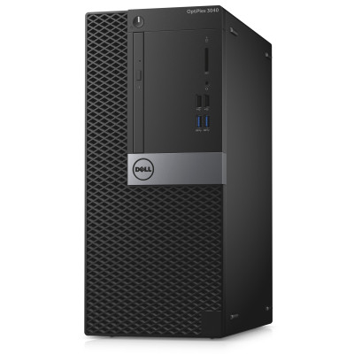 Компьютер Dell Optiplex 3040 MT / i7-6700 / DDR3L 16 ГБ / SSD 240 ГБ / Intel HD Graphics 530 / 240 Вт / 4 / 8