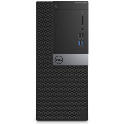 Компьютер Dell Optiplex 3040 MT / i7-6700 / DDR3L 16 ГБ / SSD 240 ГБ / Intel HD Graphics 530 / 240 Вт / 4 / 8