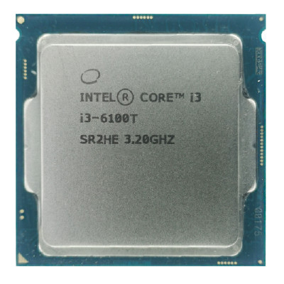 Процессор Intel Core i3-6100T / 3 МБ / 3400 МГц / Socket 1151 / 2 / 4