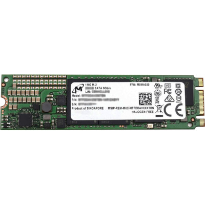 Накопитель SSD M.2 1100 256GB Micron MTFDDAV256TBN / TLC / M.2 SATA