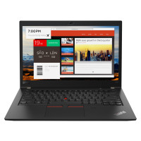 Ноутбук Lenovo ThinkPad T480S / Touchscreen / 14” 1920x1080 FullHD / i5-8350U / 8 ГБ / SSD 256 ГБ / Intel UHD Graphics 620 / Класс А-