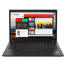 Ноутбук Lenovo ThinkPad T480S / Touchscreen / 14” 1920x1080 FullHD / i5-8350U / 8 ГБ / SSD 256 ГБ / Intel UHD Graphics 620 / Класс А-