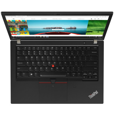 Ноутбук Lenovo ThinkPad T480S / Touchscreen / 14” 1920x1080 FullHD / i5-8350U / 8 ГБ / SSD 256 ГБ / Intel UHD Graphics 620 / Класс А-