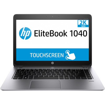 Ноутбук HP EliteBook Folio 1040 G3 2K Touch / 14” / 2560x1440 Quad-HD / i5-6200U / SO-DIMM DDR4 8 ГБ / SSD 256 ГБ / Intel HD Graphics 520 / Класс Б