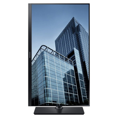 Б/У Монитор 24" Samsung S24H850QF / 2560x1440 Quad-HD / WLED / PLS / 5 мс / HDMI, DisplayPort, USB hub, Type-C, Audio / Класс А /