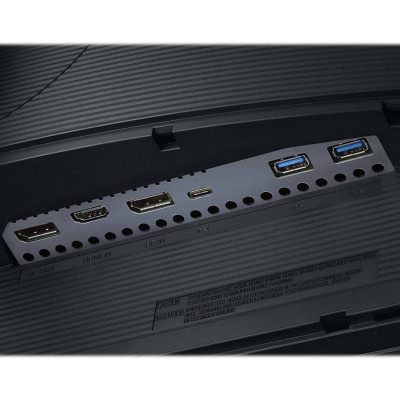 Б/У Монитор 24" Samsung S24H850QF / 2560x1440 Quad-HD / WLED / PLS / 5 мс / HDMI, DisplayPort, USB hub, Type-C, Audio / Класс А /