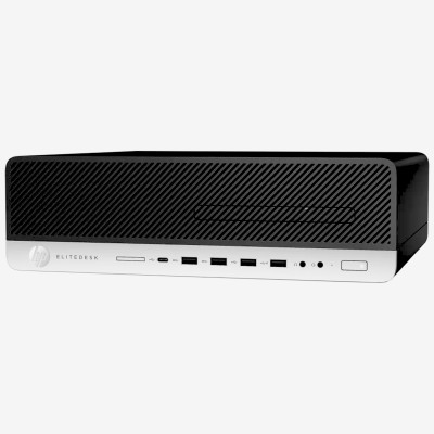 Компьютер HP EliteDesk 800 G5 SFF / i3-8100 / DDR4 8 ГБ / SSD 120 ГБ / Intel UHD Graphics 630 / 250 Вт / 4 / 4