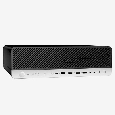 Компьютер HP EliteDesk 800 G5 SFF / i3-8100 / DDR4 8 ГБ / SSD 120 ГБ / Intel UHD Graphics 630 / 250 Вт / 4 / 4