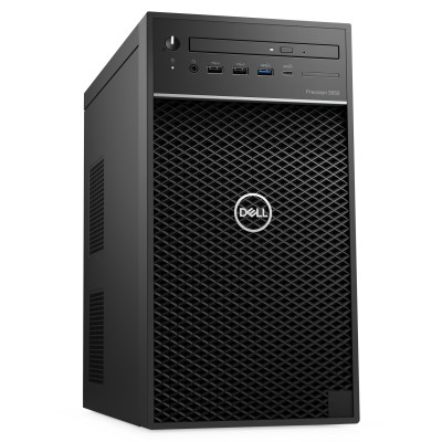 Б/У Компьютер Dell Precision 3650 Tower / i5-10500 / DDR4 16 ГБ / SSD 500 ГБ / NVIDIA Quadro P2000 5Gb / 460 Вт / 6 / 12