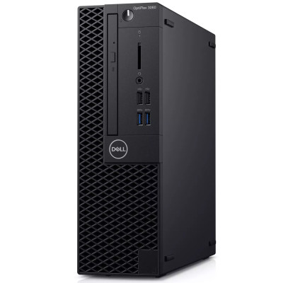 Компьютер Dell OptiPlex 3060 SFF / i5-8500 / DDR4 16 ГБ / SSD 480 ГБ / Intel UHD Graphics 630 / 200 Вт / 6 / 6