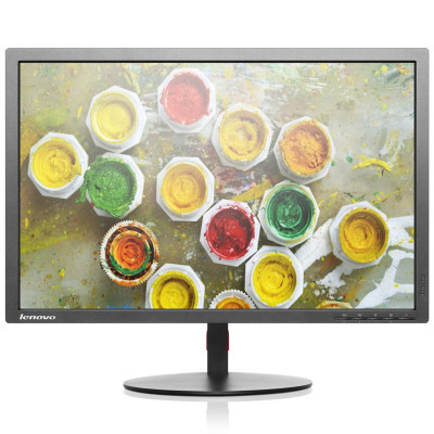 Б/У Монитор 24" Lenovo T2454pA / 1920x1200 WUXGA / WLED / IPS / 7 мс / VGA, HDMI, DisplayPort, USB hub / Класс Б /