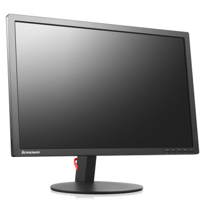 Б/У Монитор 24" Lenovo T2454pA / 1920x1200 WUXGA / WLED / IPS / 7 мс / VGA, HDMI, DisplayPort, USB hub / Класс Б /