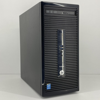 Компьютер HP ProDesk 400 G2 MT / i5-4590 / DDR3 4 ГБ / HDD+SSD 500 ГБ 120 ГБ / Intel HD Graphics 4600 / 180 Вт / 4 / 4