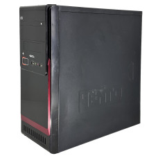 Б/У Компьютер KorobPC MT / Core 2 Duo E8500 / DDR2 4 ГБ / HDD 500 ГБ / ASUS EAH2600PRO 256Mb / 2 / 2