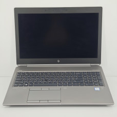 Ноутбук HP ZBook 15 G5 / Touchscreen / 15.6” 1920x1080 FullHD / i7-8850H / 32 ГБ / SSD+HDD 256 ГБ / 1 ТБ / Quadro P1000 4Gb / Класс Б